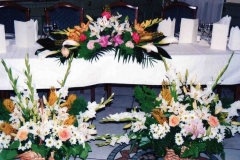 esküvői helyszín dekorációja