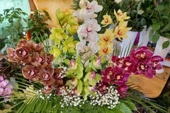 Orchideás virágcsokor